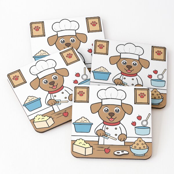 Item preview, Puppy Chef Baking Doggy Treats designed and sold by omerfdln34.