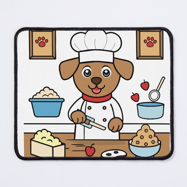 Item preview, Puppy Chef Baking Doggy Treats designed and sold by omerfdln34.