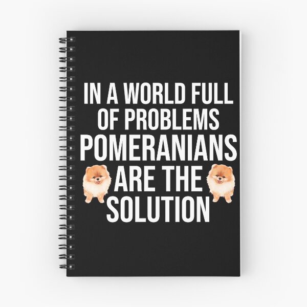 Item preview, In A World Full Of Problems Pomeranians Are The Solution designed and sold by TheAnimalZ00.