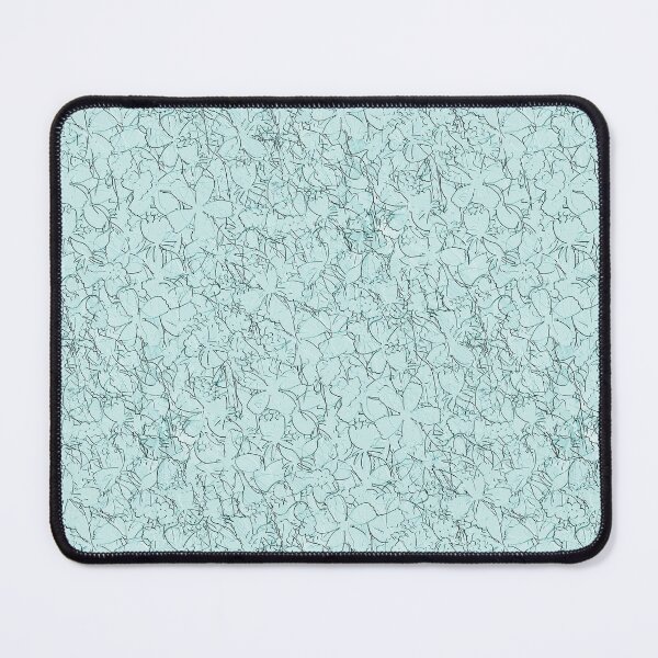 Item preview, Floral Imprints on Pastel Blue designed and sold by Artistestella.