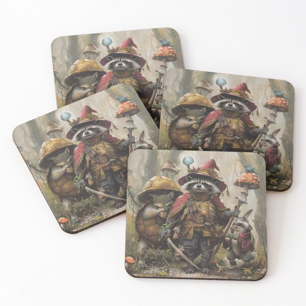 Item preview, Raccoon Warrior designed and sold by Shed-Vibes.