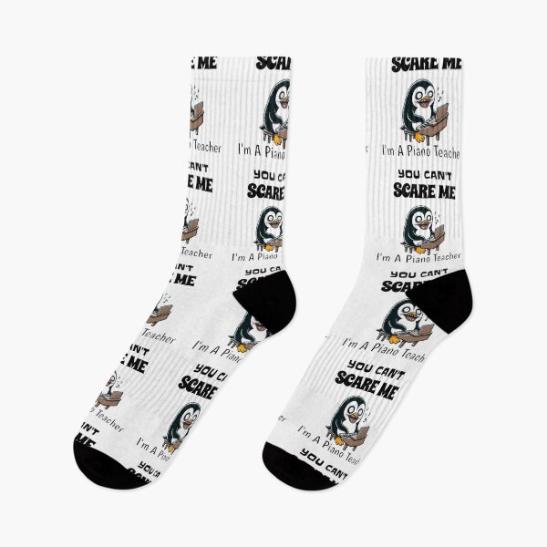 Item preview, You Can't Scare Me I'm A Piano Teacher Penguin designed and sold by LemuellTrends.