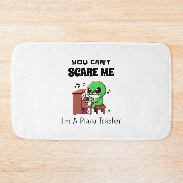 Item preview, You Can't Scare Me I'm A Piano Teacher Frog designed and sold by LemuellTrends.