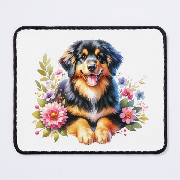 Item preview, Floral Hovawart Dog designed and sold by TheAnimalZ00.