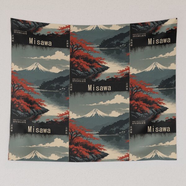 Item preview, Misawa Japan Vintage Travel Tourism  designed and sold by TravelersGems.