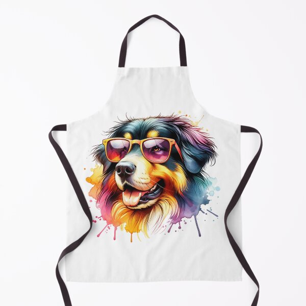 Item preview, Watercolor Hovawart Wearing Sunglasses designed and sold by TheAnimalZ00.