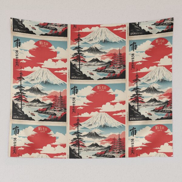 Item preview, Mito Japan Vintage Travel Tourism  designed and sold by TravelersGems.