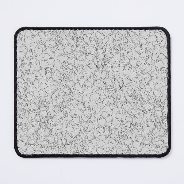 Item preview, Floral Imprints on Pastel Gray designed and sold by Artistestella.