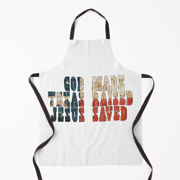 Item preview, God Made, Texas Raised, Jesus Saved designed and sold by RyanJGtz.