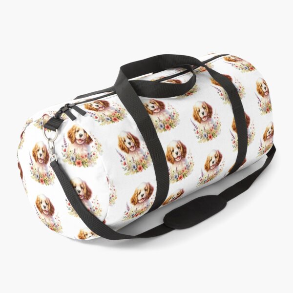 Item preview, Floral Clumber Spaniel Puppy designed and sold by TheAnimalZ00.