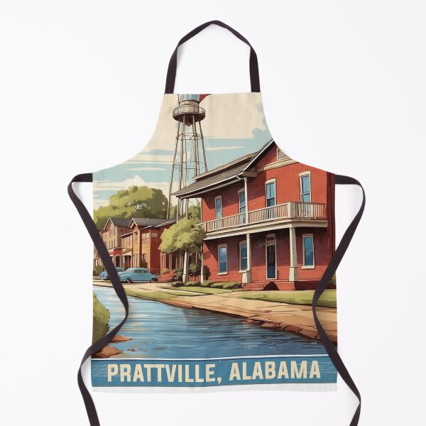 Item preview, Prattville Alabama USA Vintage Travel Tourism designed and sold by TravelersGems.