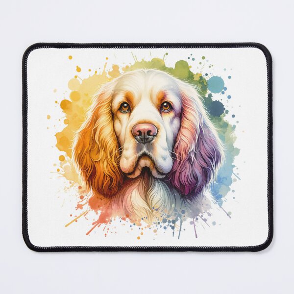 Item preview, Watercolor Clumber Spaniel designed and sold by TheAnimalZ00.