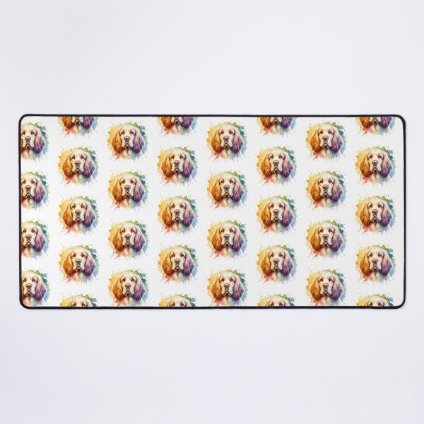 Item preview, Watercolor Clumber Spaniel designed and sold by TheAnimalZ00.