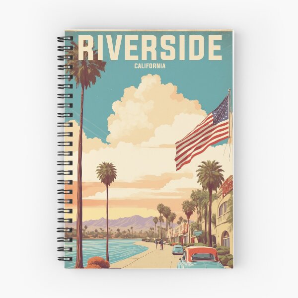 Artikelvorschau, Riverside, Kalifornien, USA, Vintage-Reisetourismus entworfen und verkauft von TravelersGems.