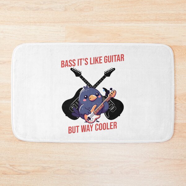 Item preview, Bass It's Like Guitar But Way Cooler Crow designed and sold by LemuellTrends.