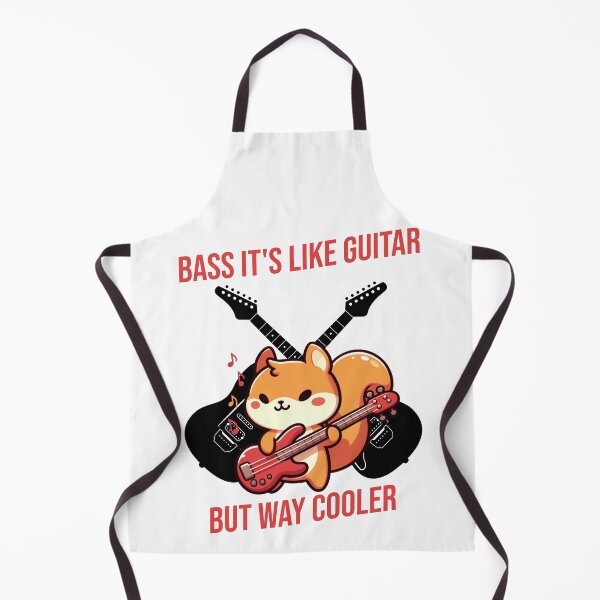 Item preview, Bass It's Like Guitar But Way Cooler Squirrel designed and sold by LemuellTrends.