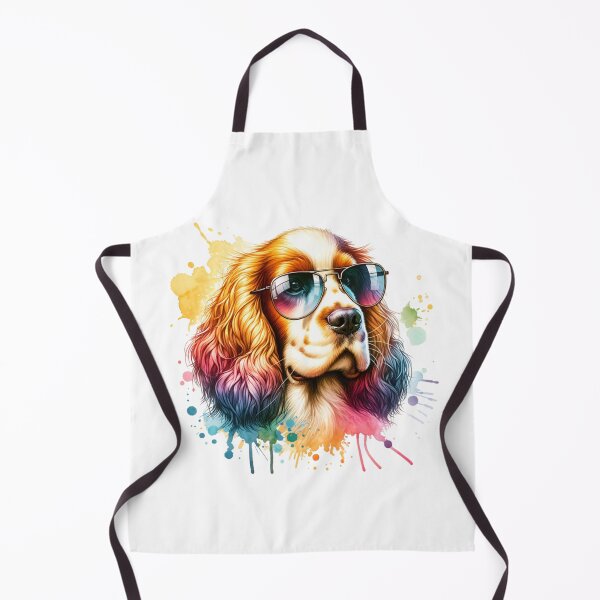 Item preview, Watercolor Clumber Spaniel Wearing Sunglasses designed and sold by TheAnimalZ00.