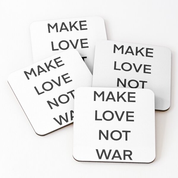 Item preview, MAKE LOVE NOT WAR designed and sold by Anydem.