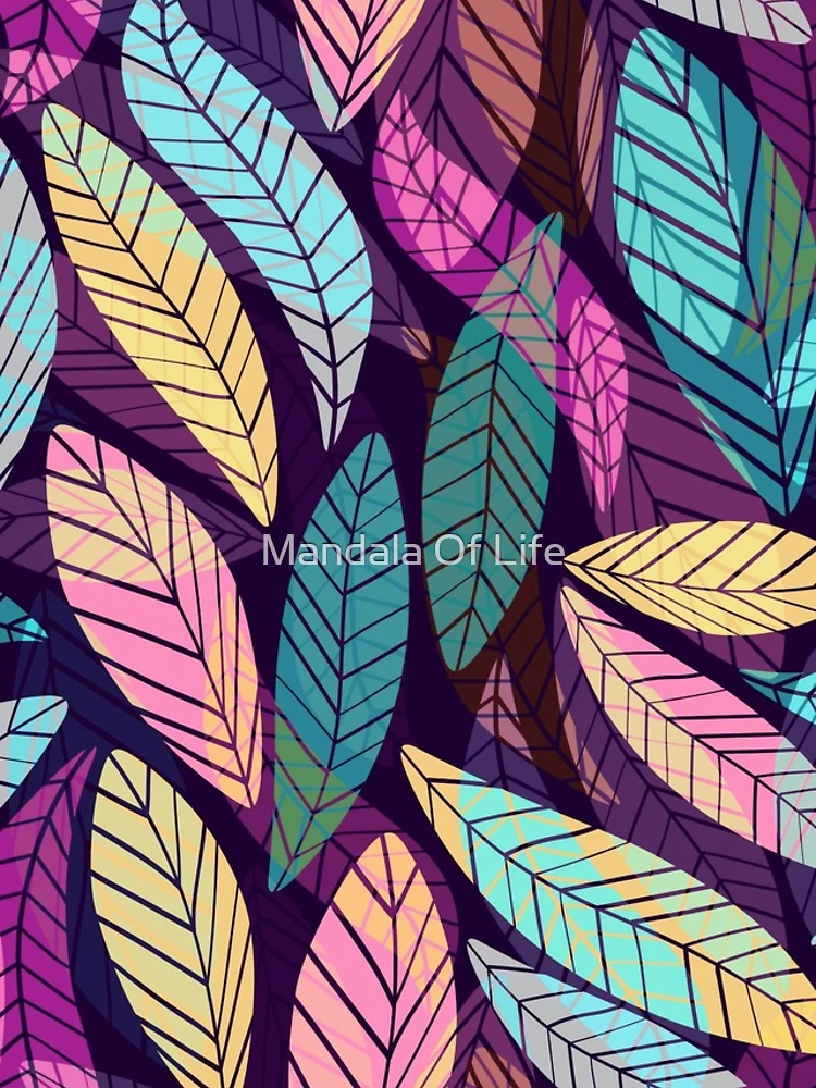 Thumbnail 4 of 4, iPhone Case, Colorful Nature designed and sold by Mandala Of Life.