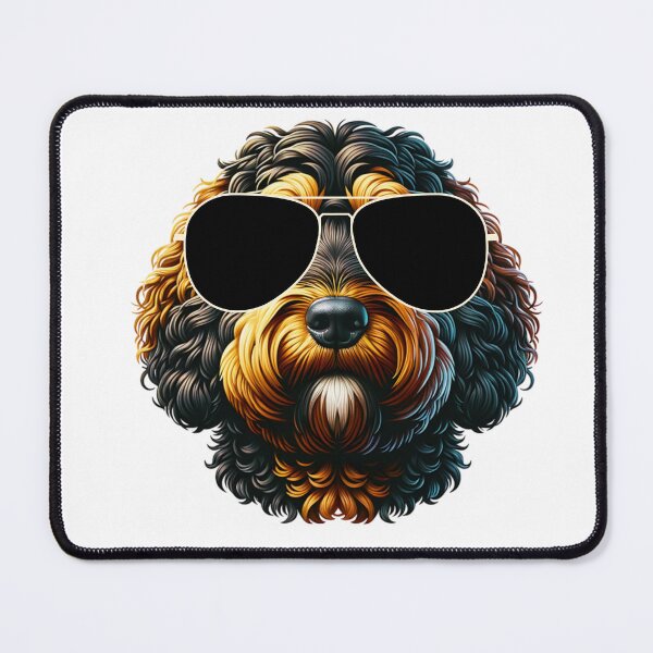 Item preview, Barbet Wearing Sunglasses designed and sold by TheAnimalZ00.