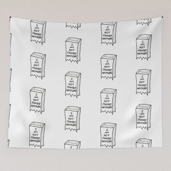 Item preview, I am not famous anymore - white version designed and sold by Sarah Rosie Studios.