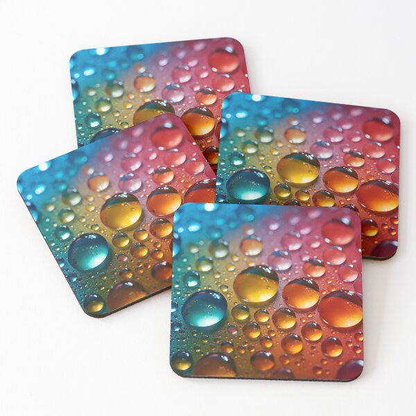 Item preview, Rainbow Droplets designed and sold by dabblerscorner.