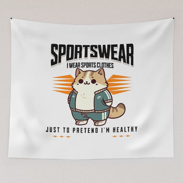 Item preview, Sportswear Cat designed and sold by LemuellTrends.