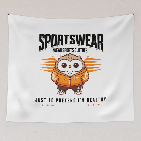 Item preview, Sportswear Owl designed and sold by LemuellTrends.