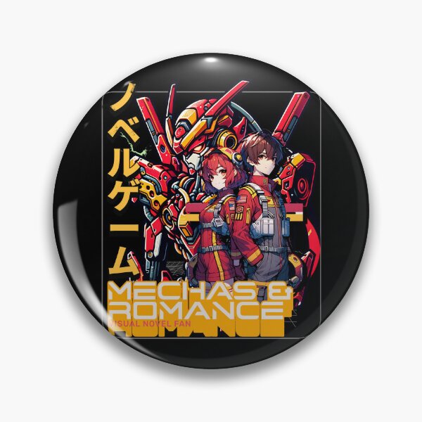 Item preview, Mechas & Romance retro Visual Novel (ADV Game) Fan designed and sold by Japatonic Shop.