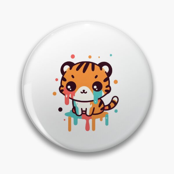 Item preview, Dripping Paint Tiger designed and sold by LemuellTrends.