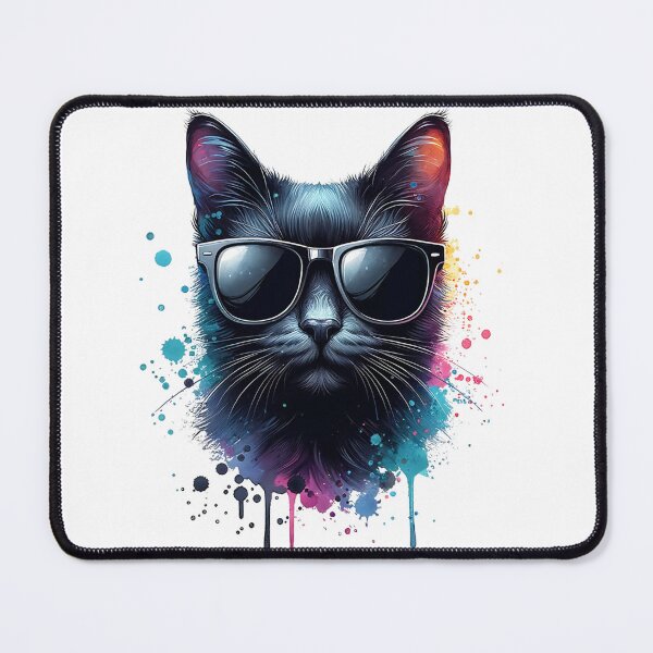 Item preview, Watercolor Bombay Cat Wearing Sunglasses designed and sold by TheAnimalZ00.