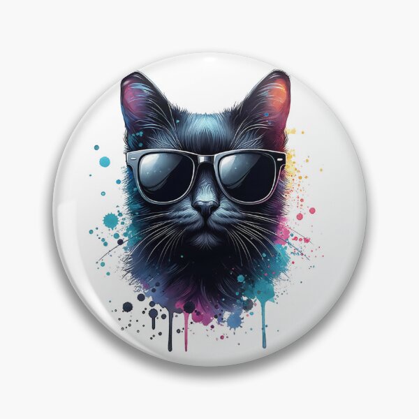 Item preview, Watercolor Bombay Cat Wearing Sunglasses designed and sold by TheAnimalZ00.