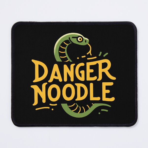 Artikelvorschau, Danger Noodle - Skurrile Schlangenillustration entworfen und verkauft von Designowner.