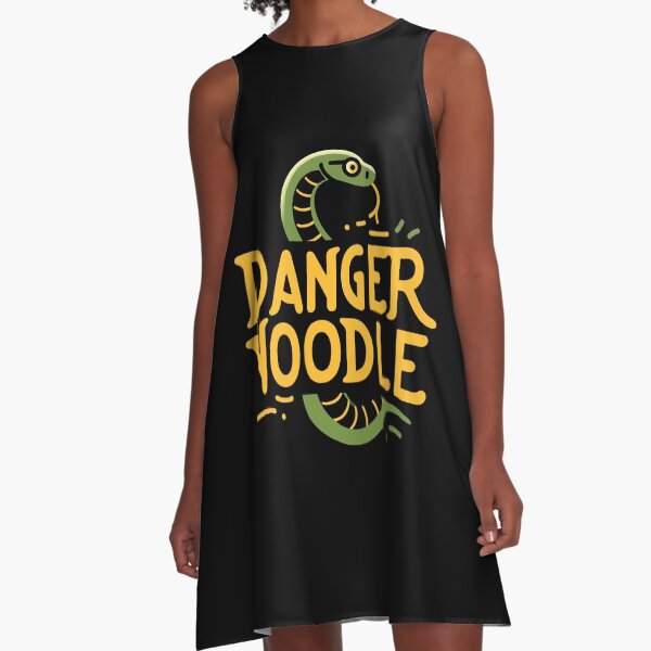 Artikel-Vorschau von Danger Noodle - Skurrile Schlangenillustration, designt und verkauft von Designowner.