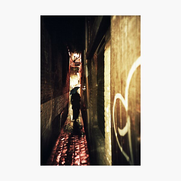 Lomo - Alley Photographic Print