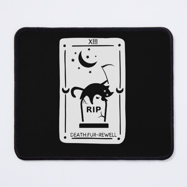 Item preview, The Meow-jor Arcana: Death Fur-rewell designed and sold by KomixsDesign.