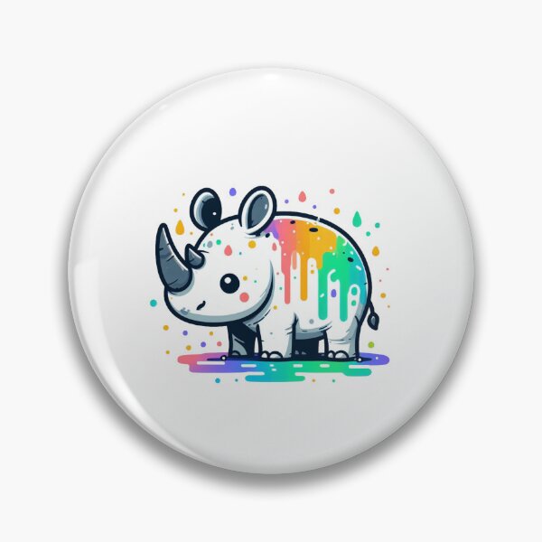 Item preview, Dripping Paint Rhino designed and sold by LemuellTrends.