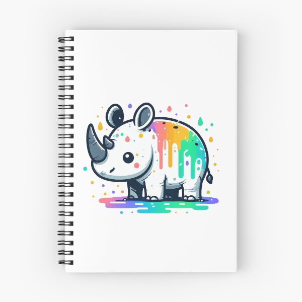 Item preview, Dripping Paint Rhino designed and sold by LemuellTrends.