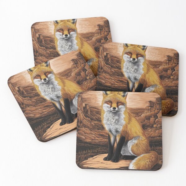 Artikelvorschau, Fuchs-Porträt. Frühlingsfuchs, Fuchs-Malerei, Michelangelo-Stil entworfen und verkauft von FoxVibes.