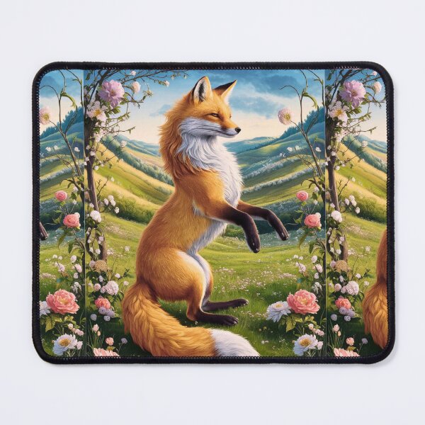 Item preview, Fox Portrait. Spring fox, fox painting, Michelangelo style designed and sold by FoxVibes.