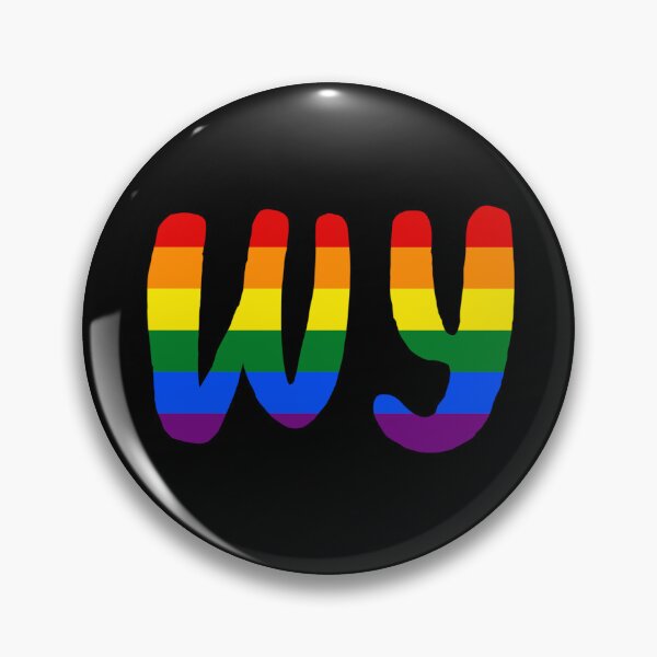 Item preview, WY Rainbow Wyoming Abbreviation designed and sold by Strings  Stan.
