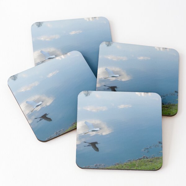 Item preview, Bird Flies Low Over a Lake designed and sold by jrtwynam.