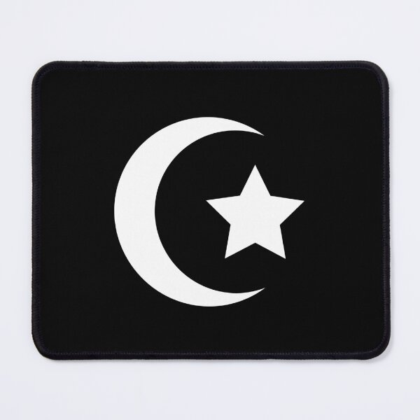 Item preview, Islamic symbol of crescent moon and star designed and sold by Muslimory.
