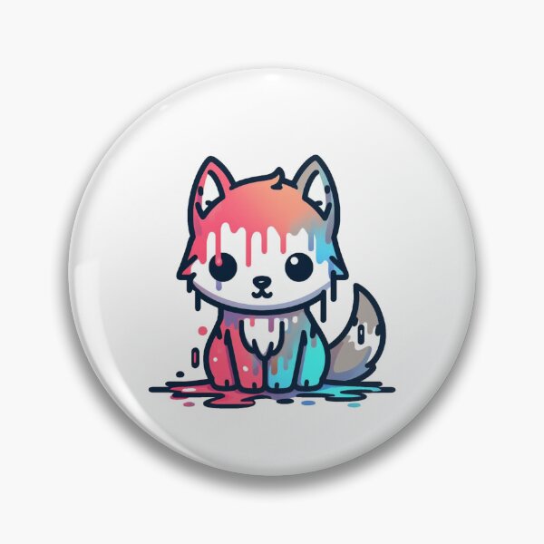 Item preview, Dripping Paint Wolf designed and sold by LemuellTrends.