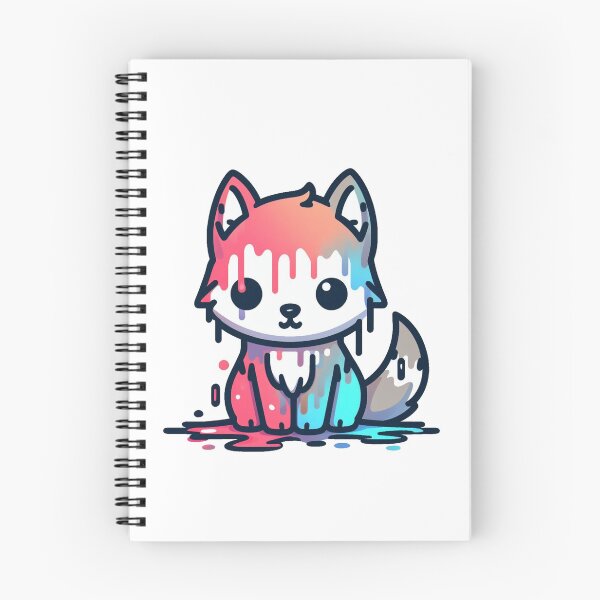 Item preview, Dripping Paint Wolf designed and sold by LemuellTrends.