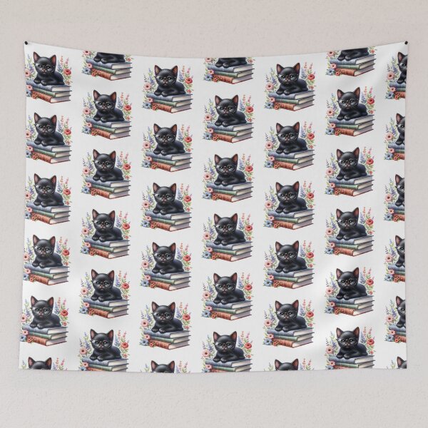 Item preview, Bombay Cat And Books designed and sold by TheAnimalZ00.