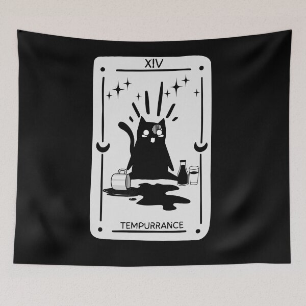 Item preview, The Meow-jor Arcana: Tempurrance designed and sold by KomixsDesign.
