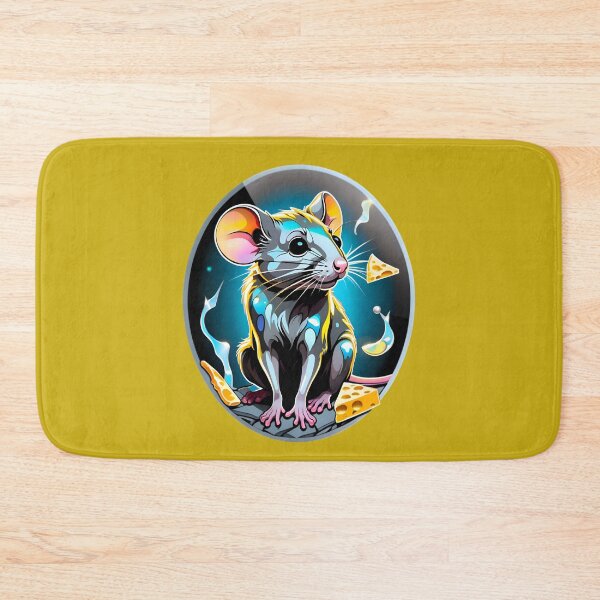 Item preview, Cute Little Mouse With Cheese designed and sold by TheArtOfPat.