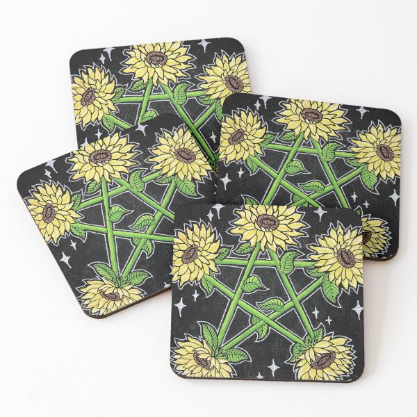 Item preview, Sunflower Pentagram designed and sold by Celestial-HeART.