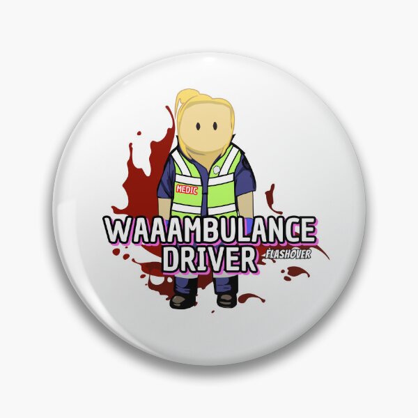 Item preview, WaAAAaAAAmbulance Driver - Female designed and sold by Flashover.